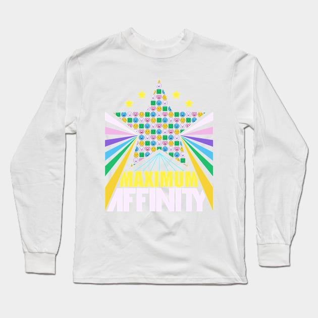 Maximum Affinity Long Sleeve T-Shirt by Ninjendo